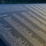 korean war memorial wall names