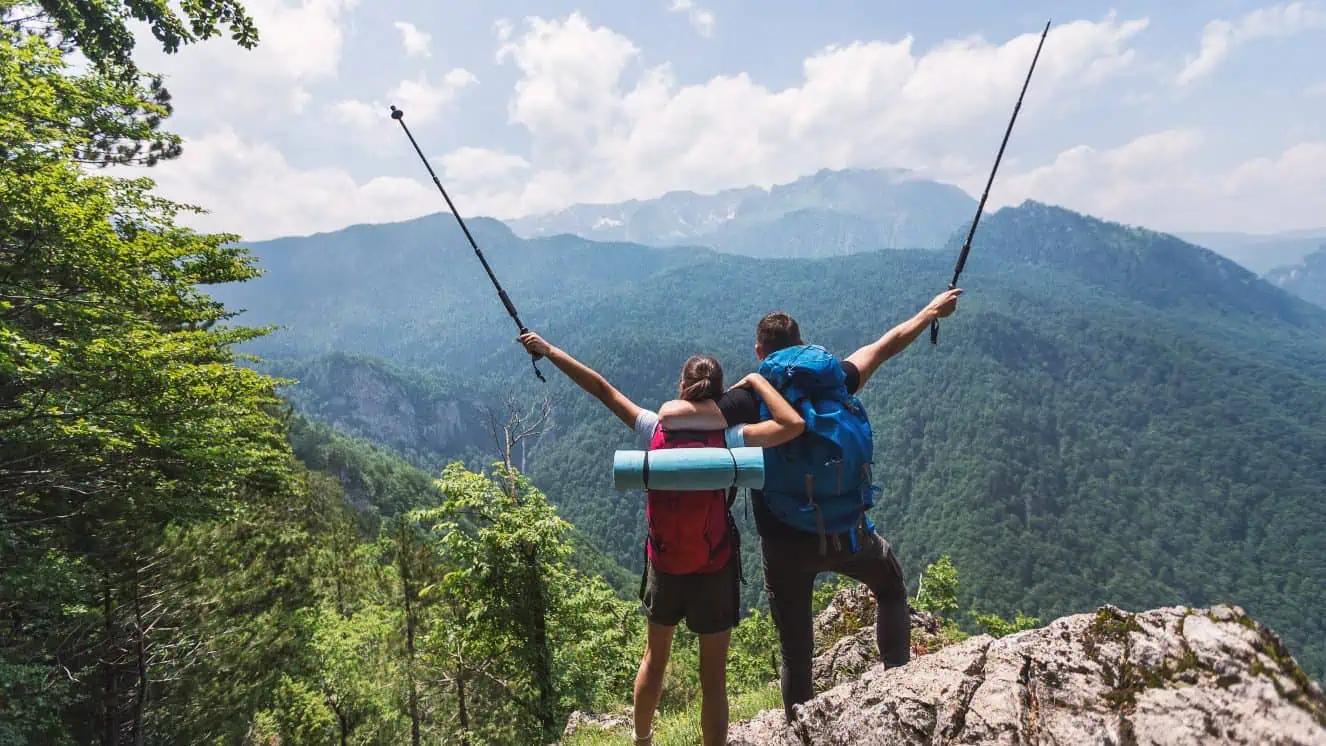 hiking poles