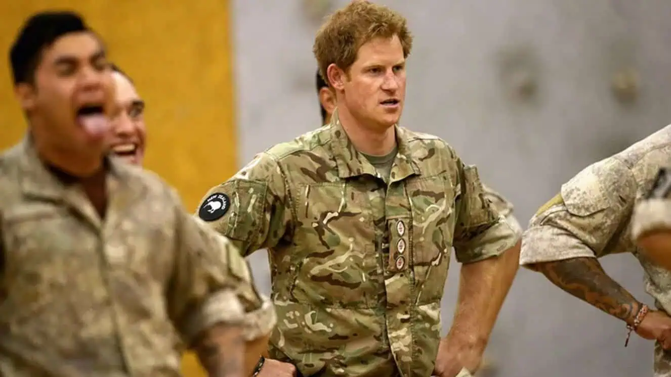 prince harry military