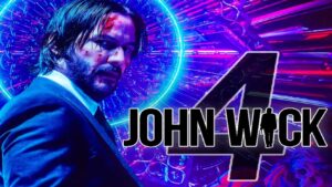 John Wick: Chapter 4 movie poster.