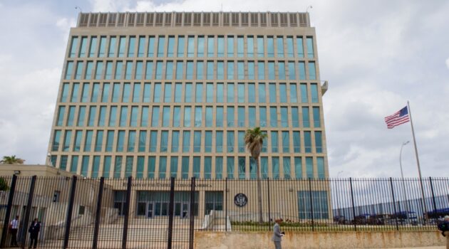 The U.S. embassy in Cuba, where many sufferers of the Havana Syndrome experienced symptoms.