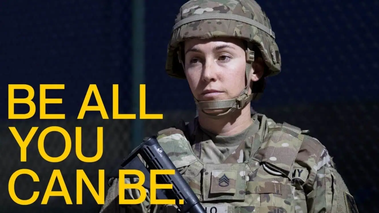 Actor Jonathan Majors features in some of the new U.S. Army "Be All You Can Be" recruitment ads.