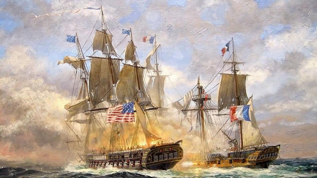 Twenty-plus years after the United States declared independence from Great Britain, our Navy was embroiled in another conflict called the Quasi War.