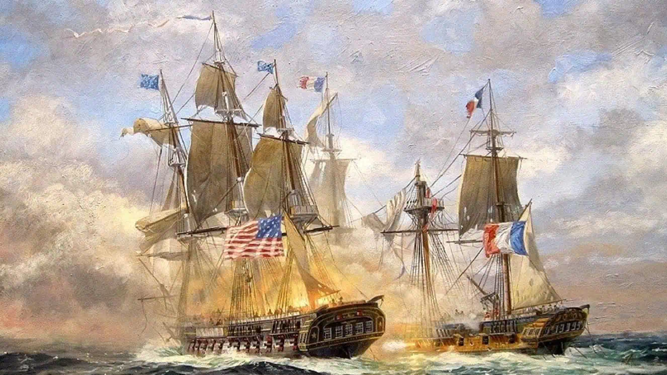 Twenty-plus years after the United States declared independence from Great Britain, our Navy was embroiled in another conflict called the Quasi War.