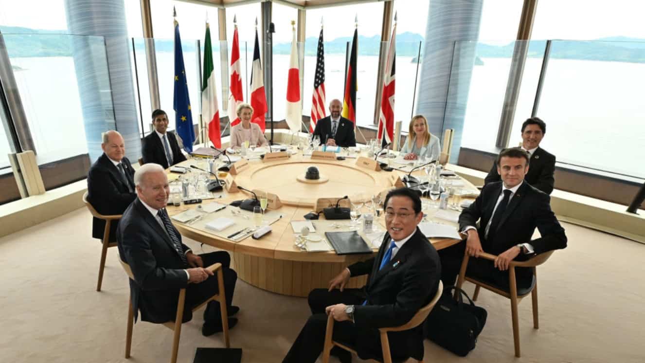 President Joe Biden attends G7 Summit in Hiroshima alongside world leaders from Japan, Italy, Canada, France, United Kingdom, Germany and the European Union.