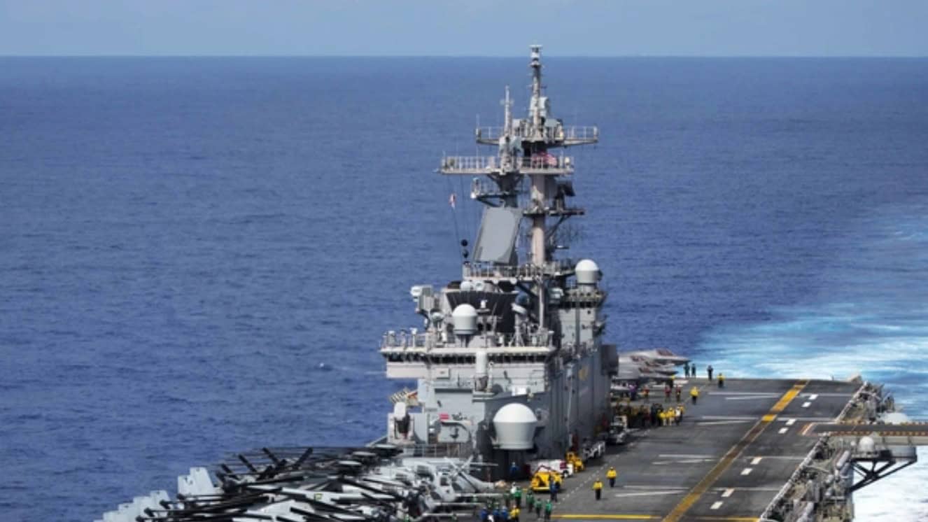 Two Navy sailors facing China spy charges arrested aboard the USS Essex.