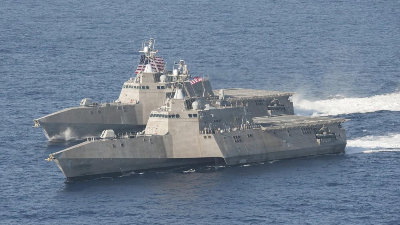 The littoral combat ship is the Navy's failure.