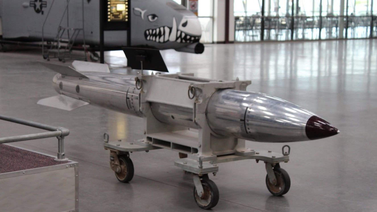 The B61 gravity bomb is the primary one used in the US following the Cold War.