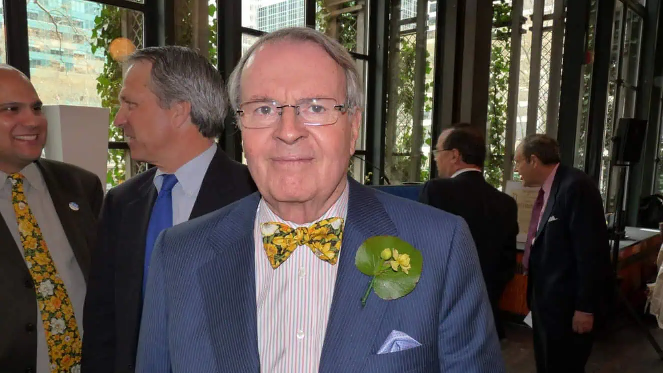 Charles Osgood standing at an event.