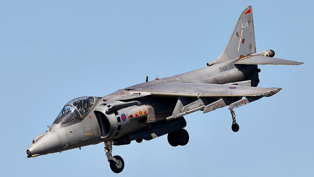 The Harrier jet from the documentary Pepsi wheres my jet.