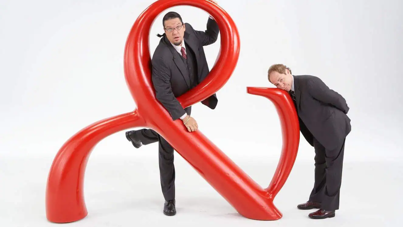 Penn and Teller Vegas performance.