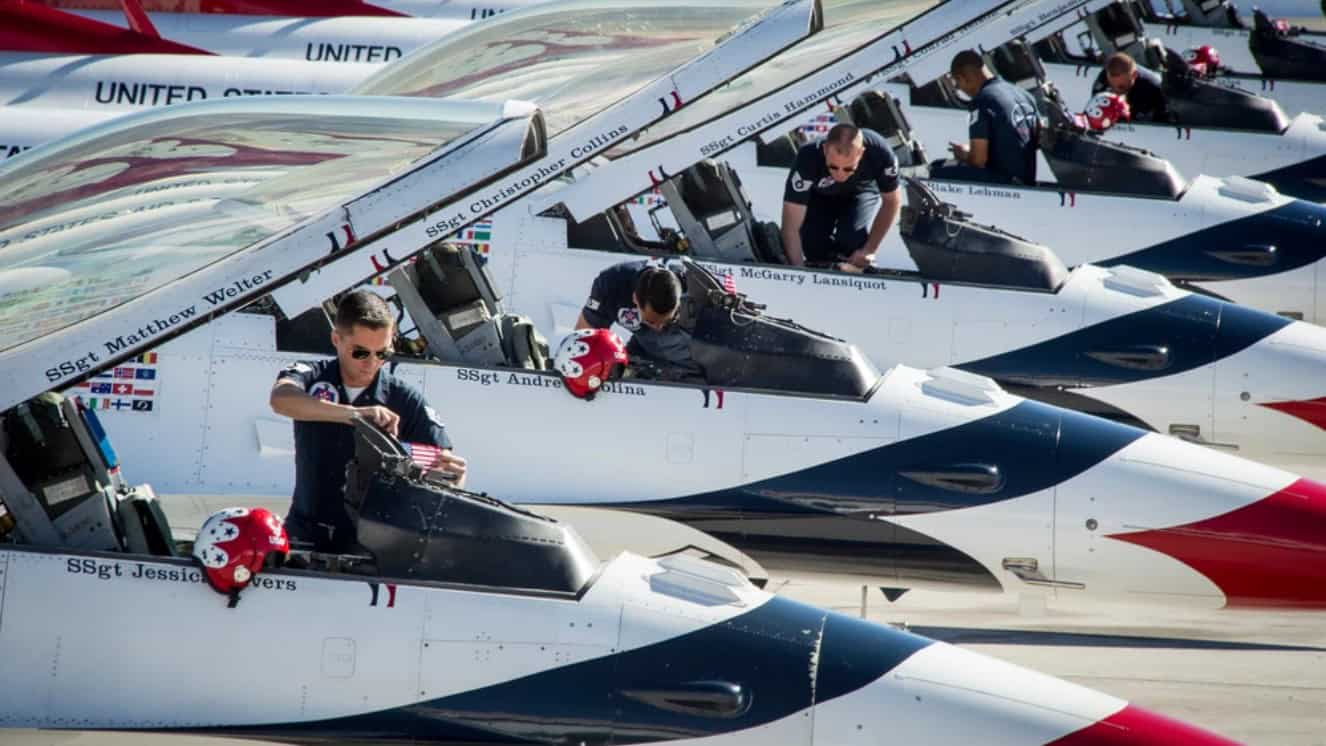 Super Bowl flyover pilots.
