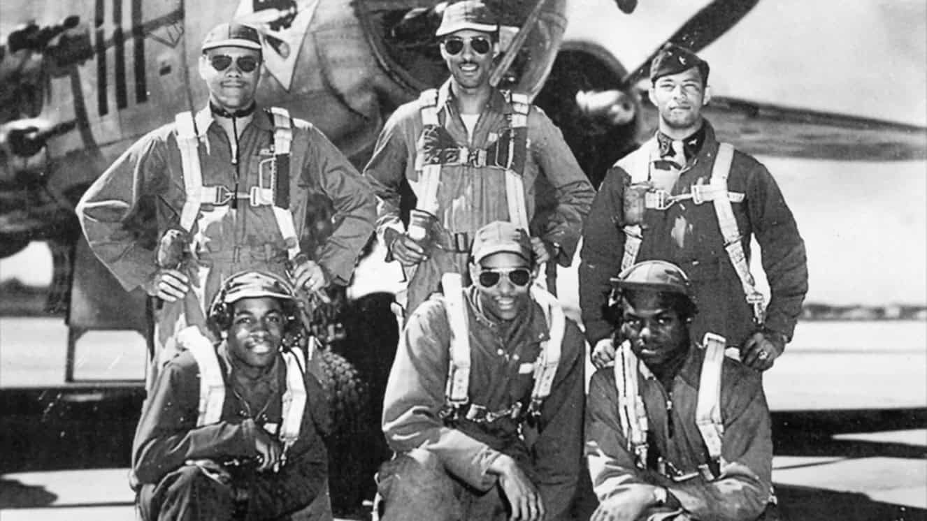 Tuskegee Airmen post for social media