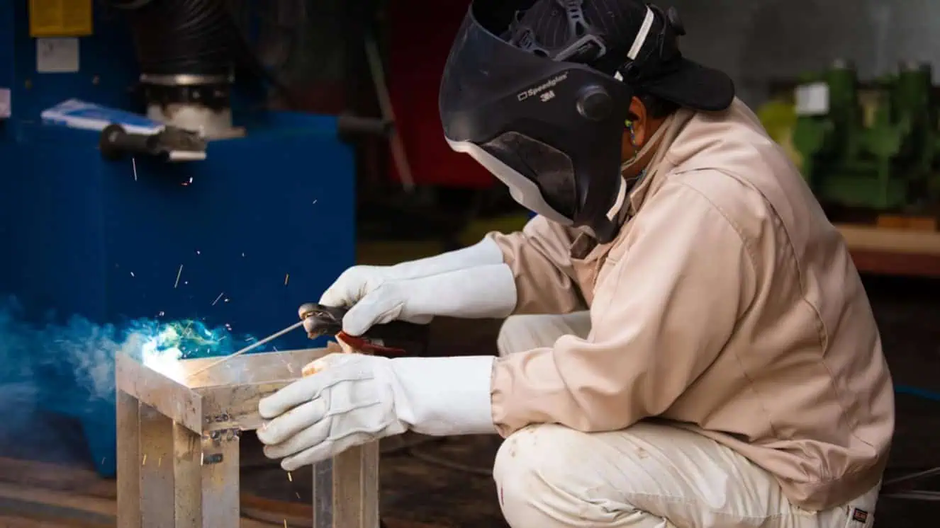 Defense logistics agency career as a welder.