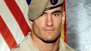 Pat Tillman in the military.