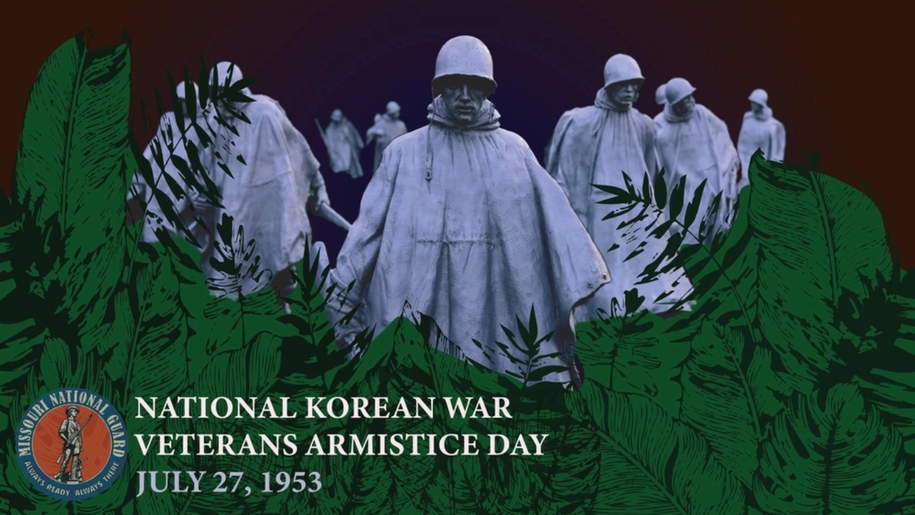 Korean War Veterans Armistice Day graphic.