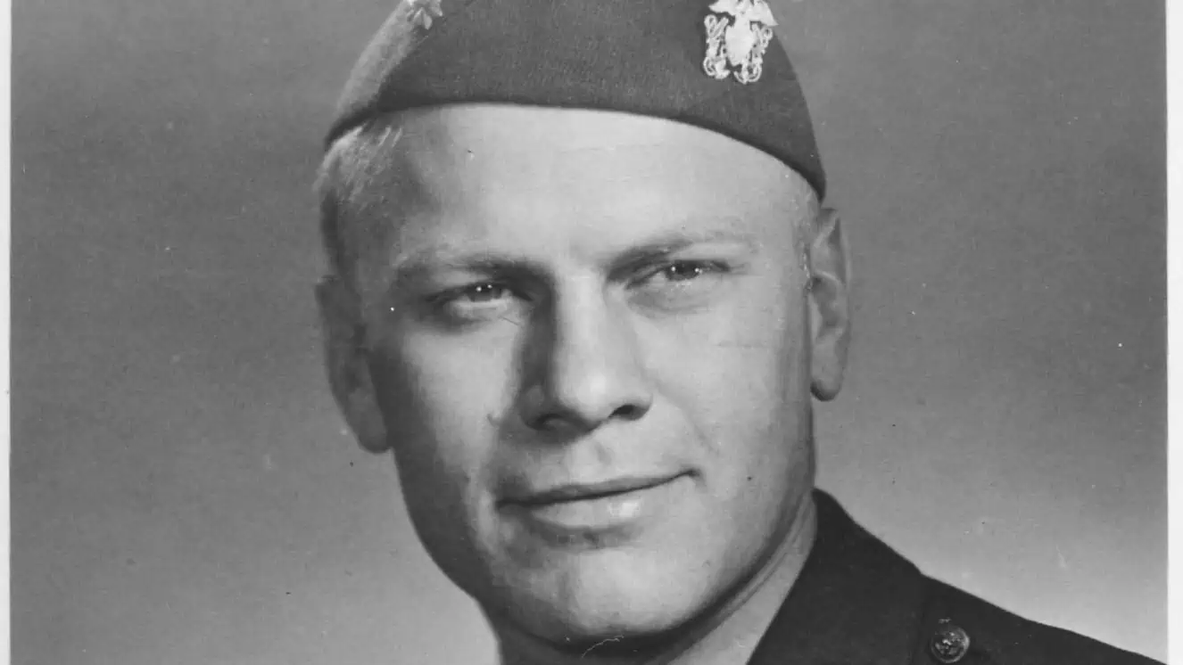 Gerald Ford in uniform, how many VPs served in the military.