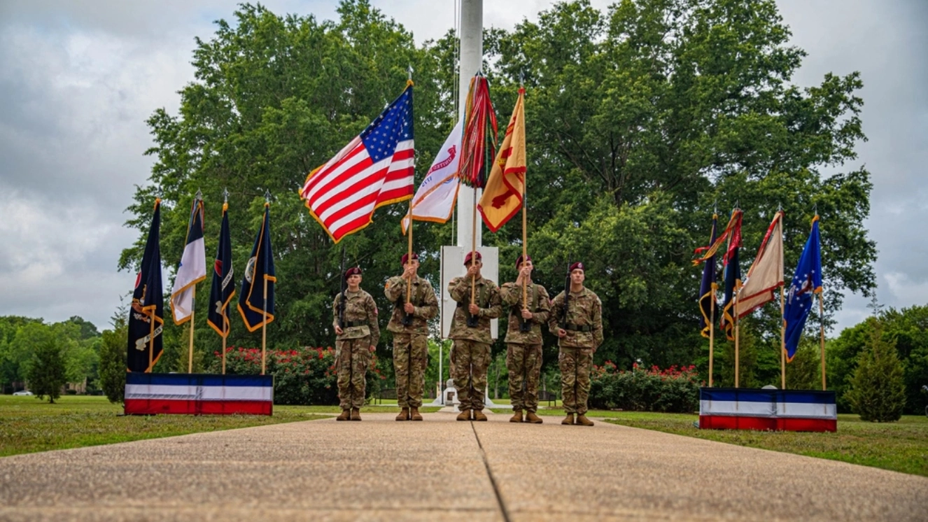 Fort Liberty name change ceremony.